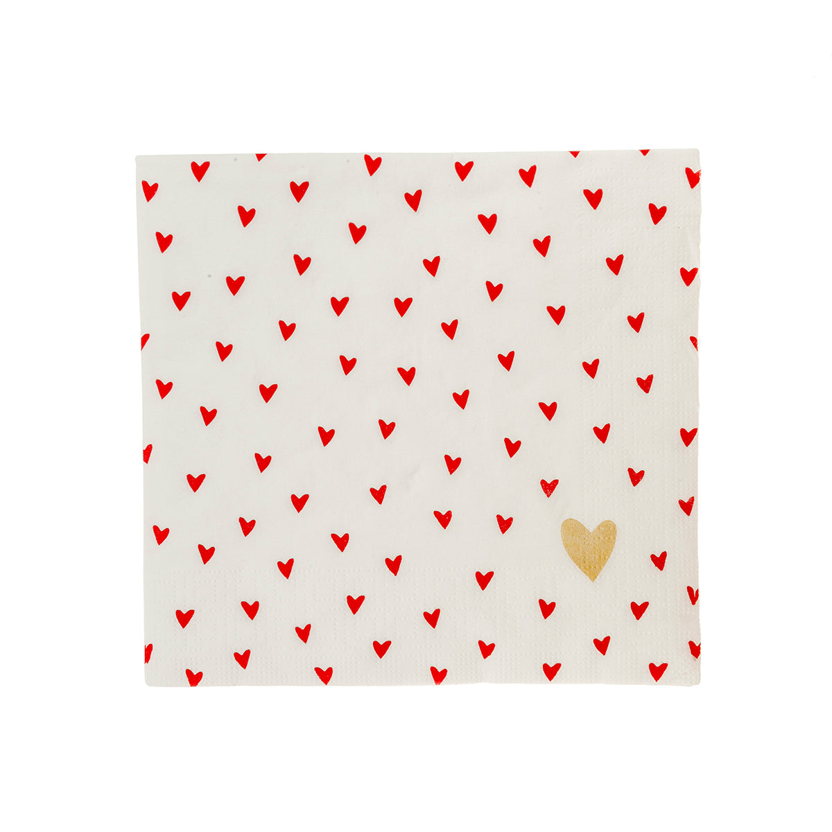 Tovagliolo di carta con cuori