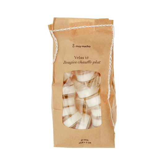 Lot de 27 bougies chauffe-plat