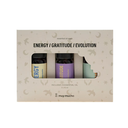 Lot de 3 huiles hydrosolubles