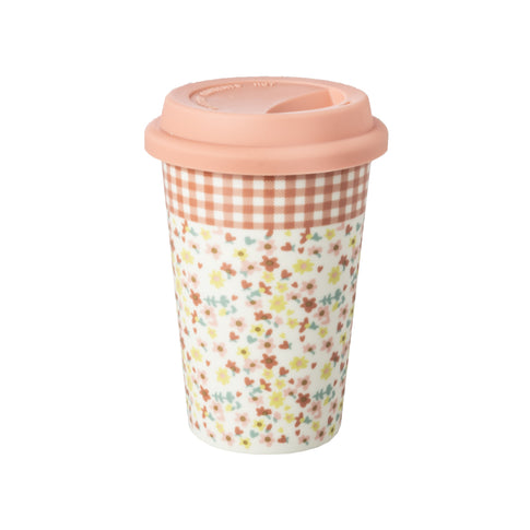 Mug en porcelaine 400 ml, rose