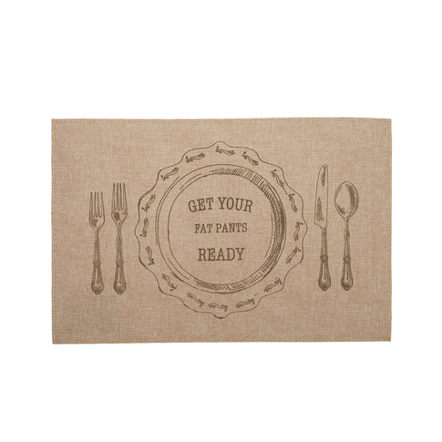 Linen placemat