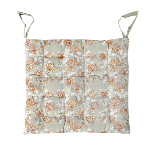 Cojin algodon 40x40x4 630 gr oscuro