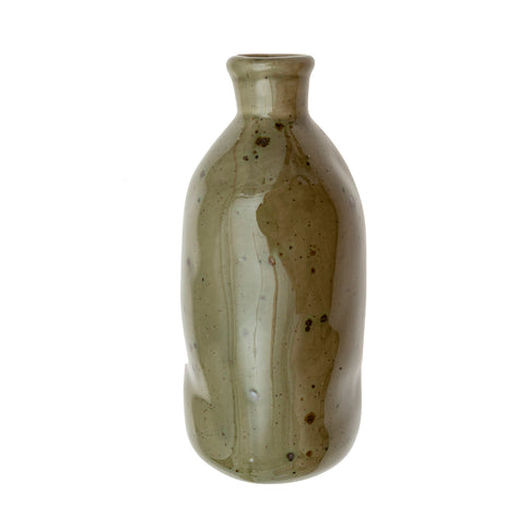 Vaso in porcellana verde