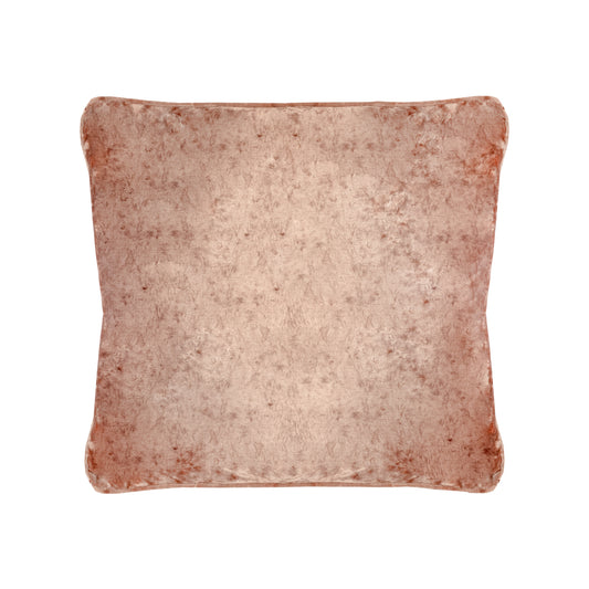 Cojin poliester 45x45 420 gr, rosa palo