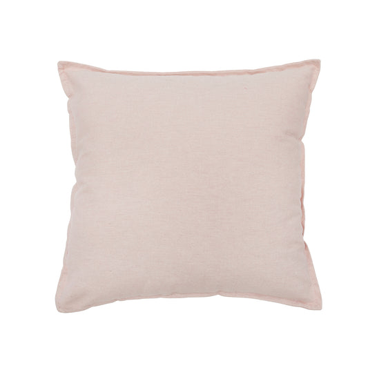 Cojin algodón liso Rosa