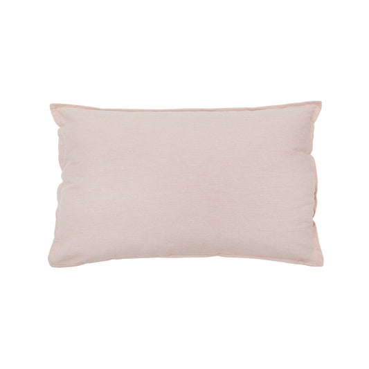 Cojin algodón liso Rosa