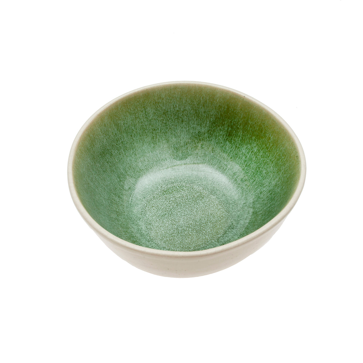 Turquoise earthenware bowl