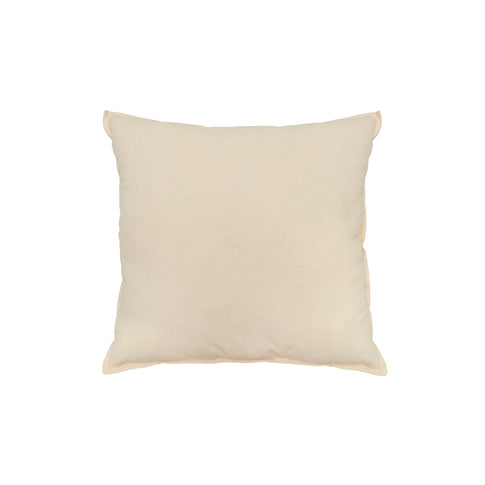 Cuscino in cotone liscio Giallo