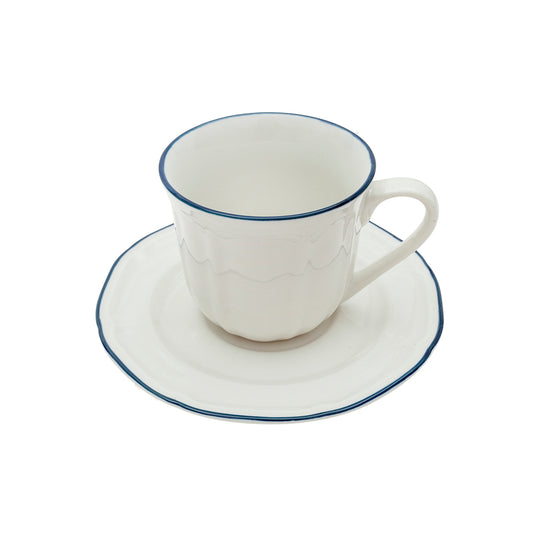 Porcelain cup set plate