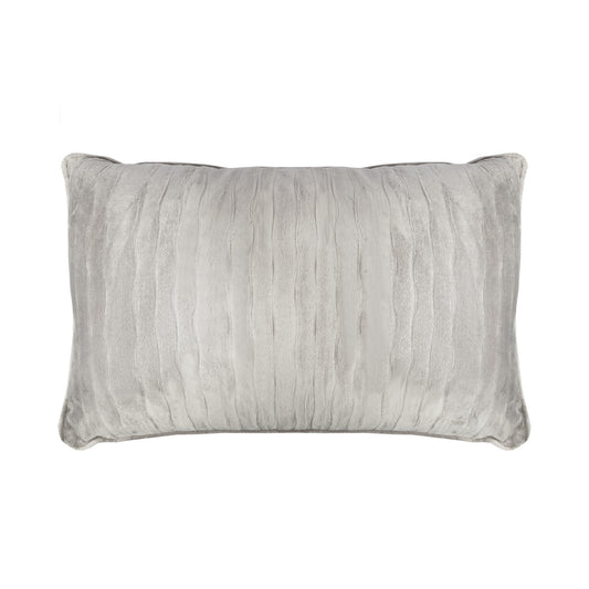 Cojin poliester 50x30 380 gr, gris claro