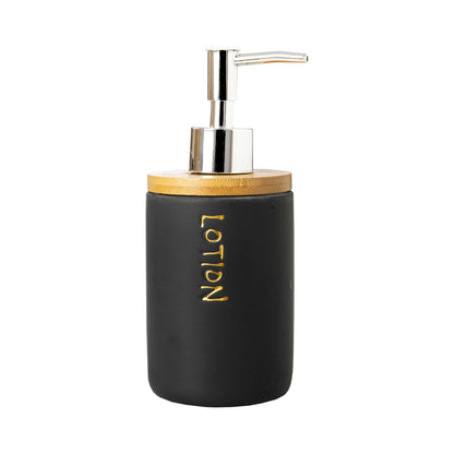 Set de bany 3 dolomita negre
