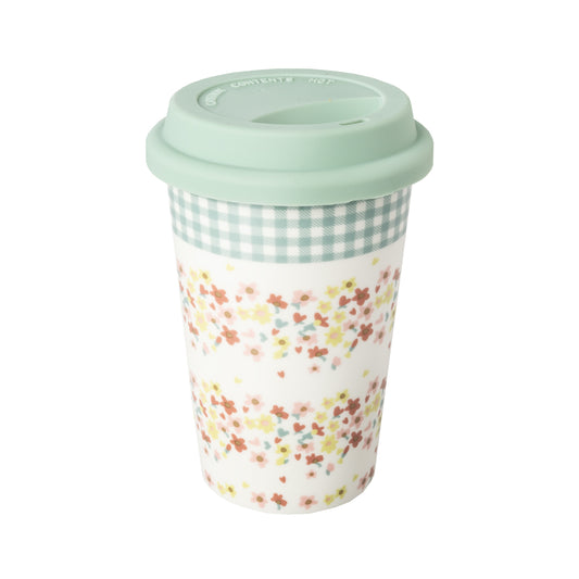 Porzellanbecher 400 ml, grün