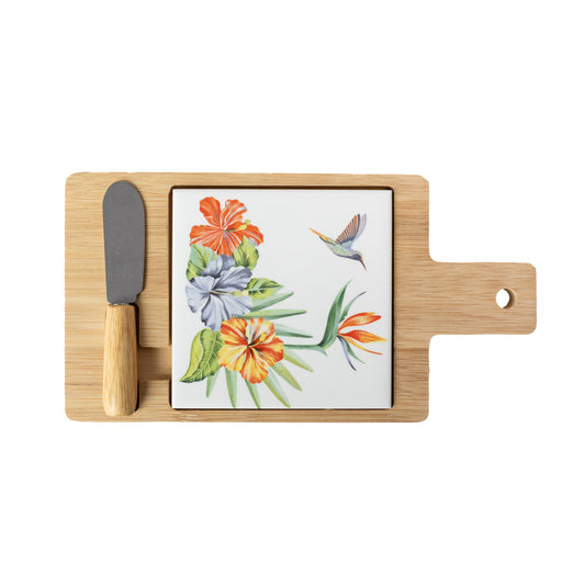 Tabla aperitivo set 3 bambu 21,5x11,8x1,5 tropic