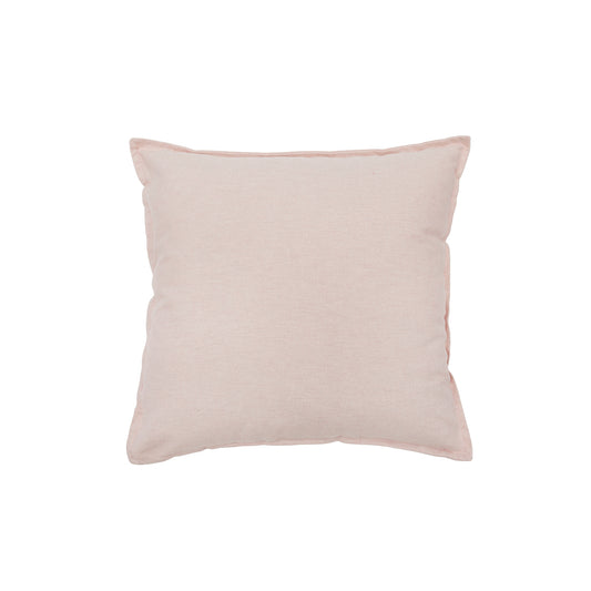 Cojin algodón liso Rosa
