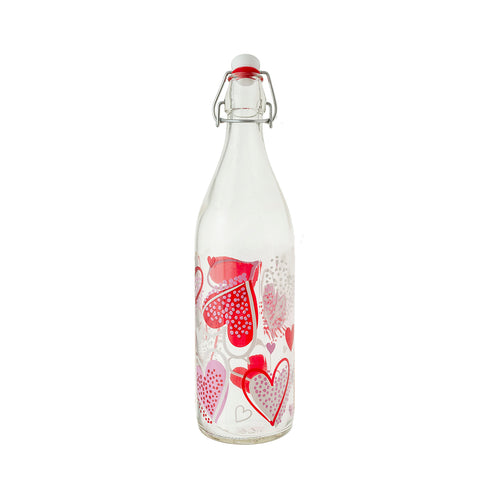 Bouteille verre 1L Lory avec bouchon unique