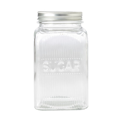 Glazen suikerpot van 1300 ml