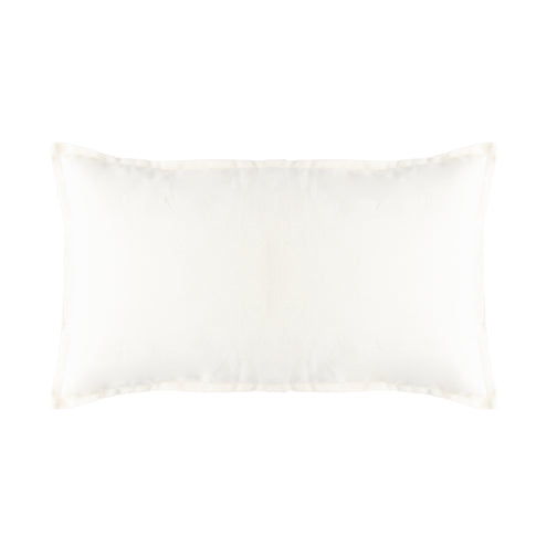 Plain Ecru Cotton Polyester Cushion