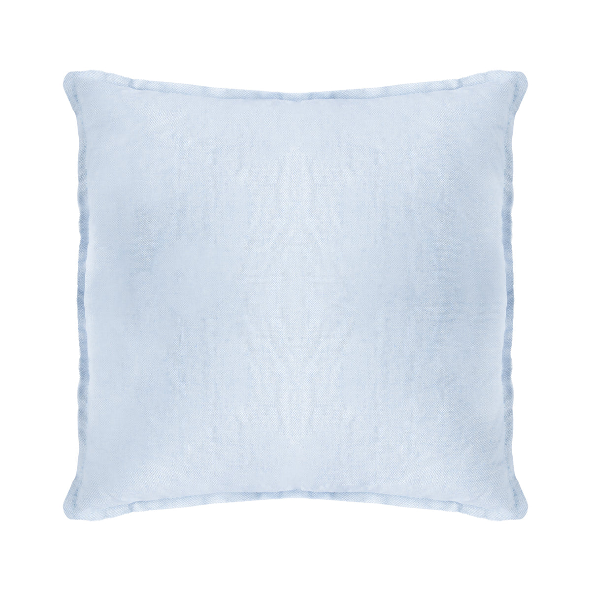 Cojin Algodon Poliester Liso Azul Celeste