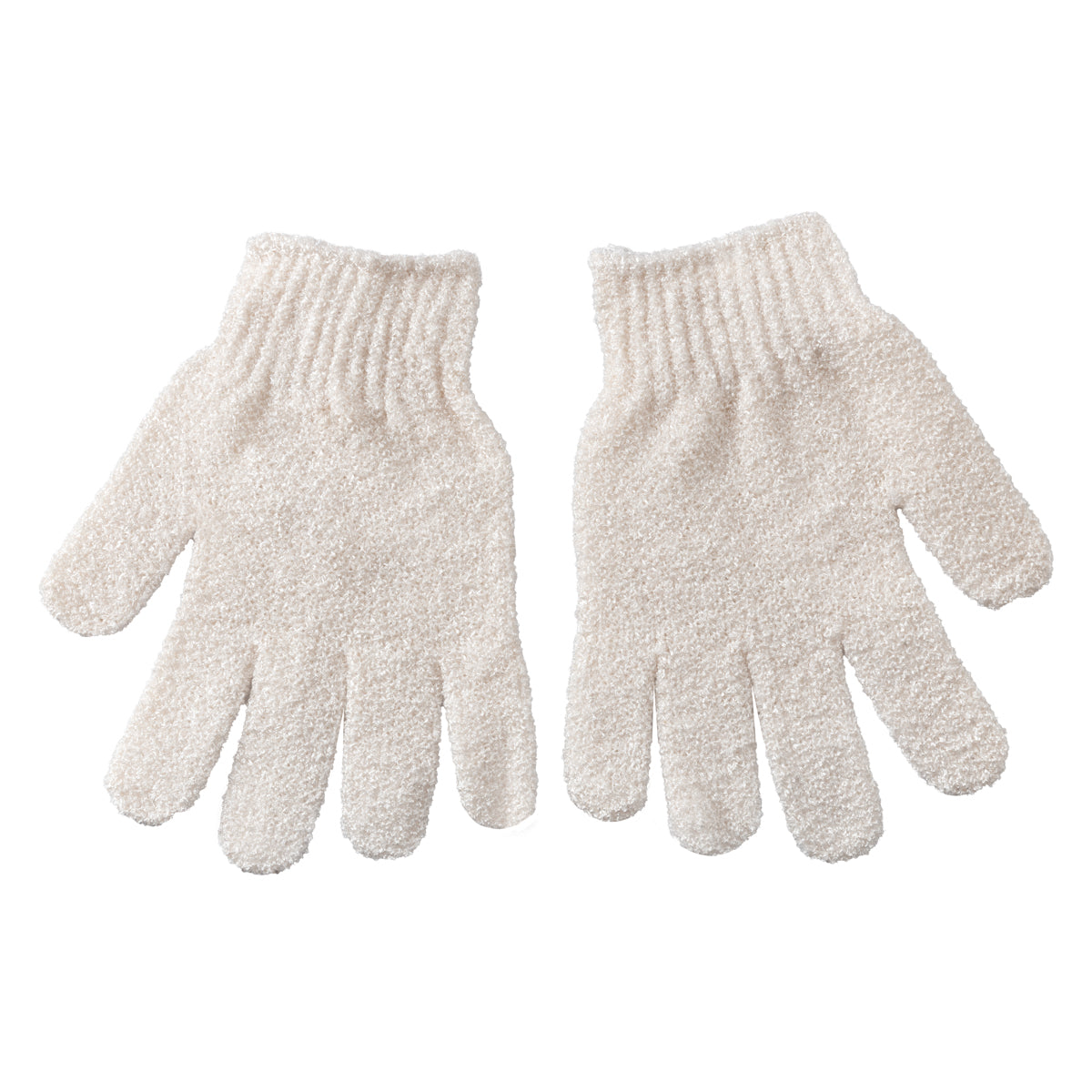 Set Handschuhe Polyester Peeling Dusche
