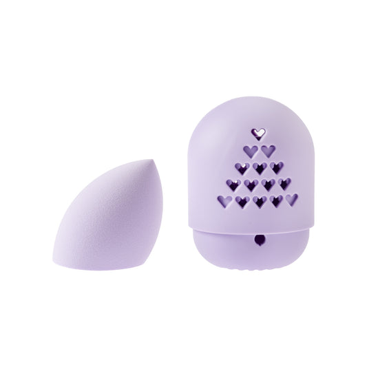Violet Silicone Polyester Sponge