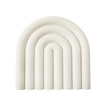 Silicone Coaster 8Cm White