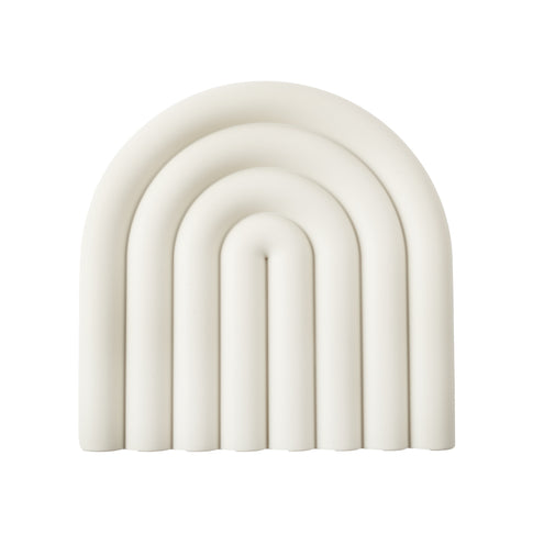 Silicone Coaster 8Cm White