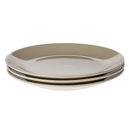 Pack 3 flat plates
