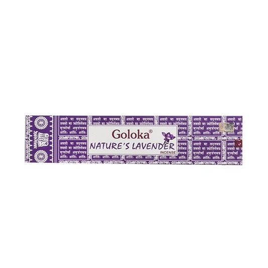Incienso goloka nature's lavender