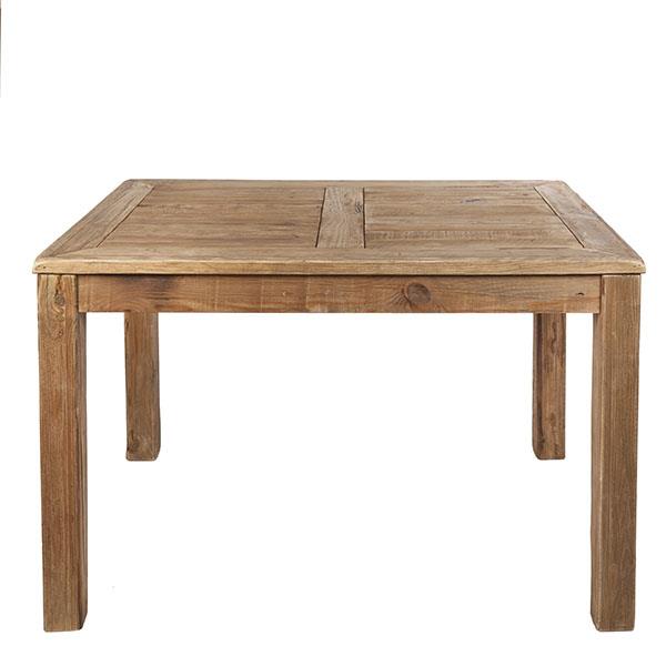 Mesa comedor madera reciclada 120x80x76