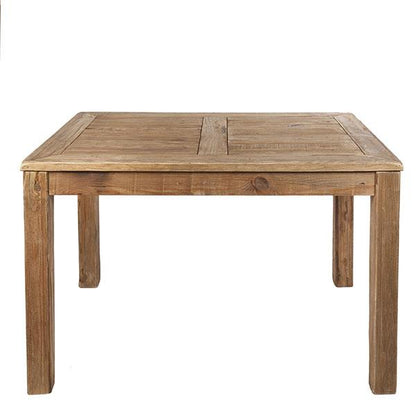 Mesa comedor madera reciclada 120x80x76