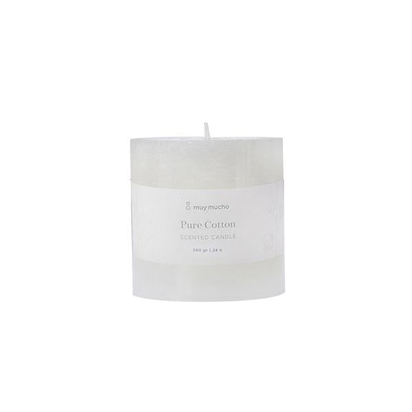 Bougie parfumée pur coton