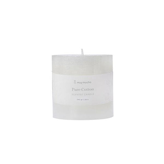 Bougie parfumée pur coton