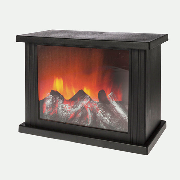 Fire effect fireplace