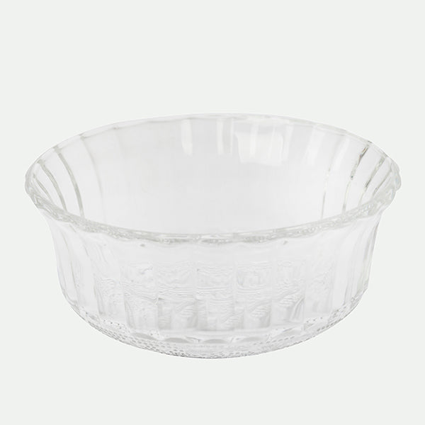 Bol en cristal en relief