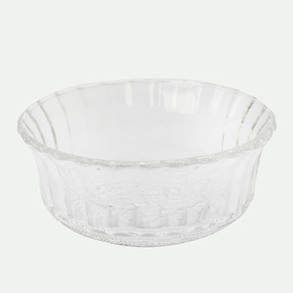 Bol en cristal en relief