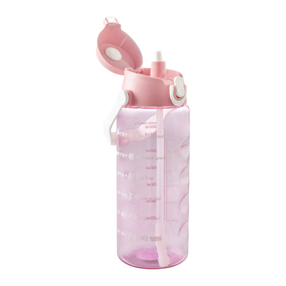 Botella de Propileno 1,85 Lt con Pajita