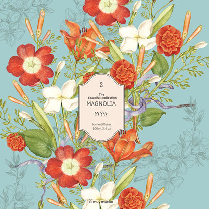 Packaging de mikado con olor a magnolia
