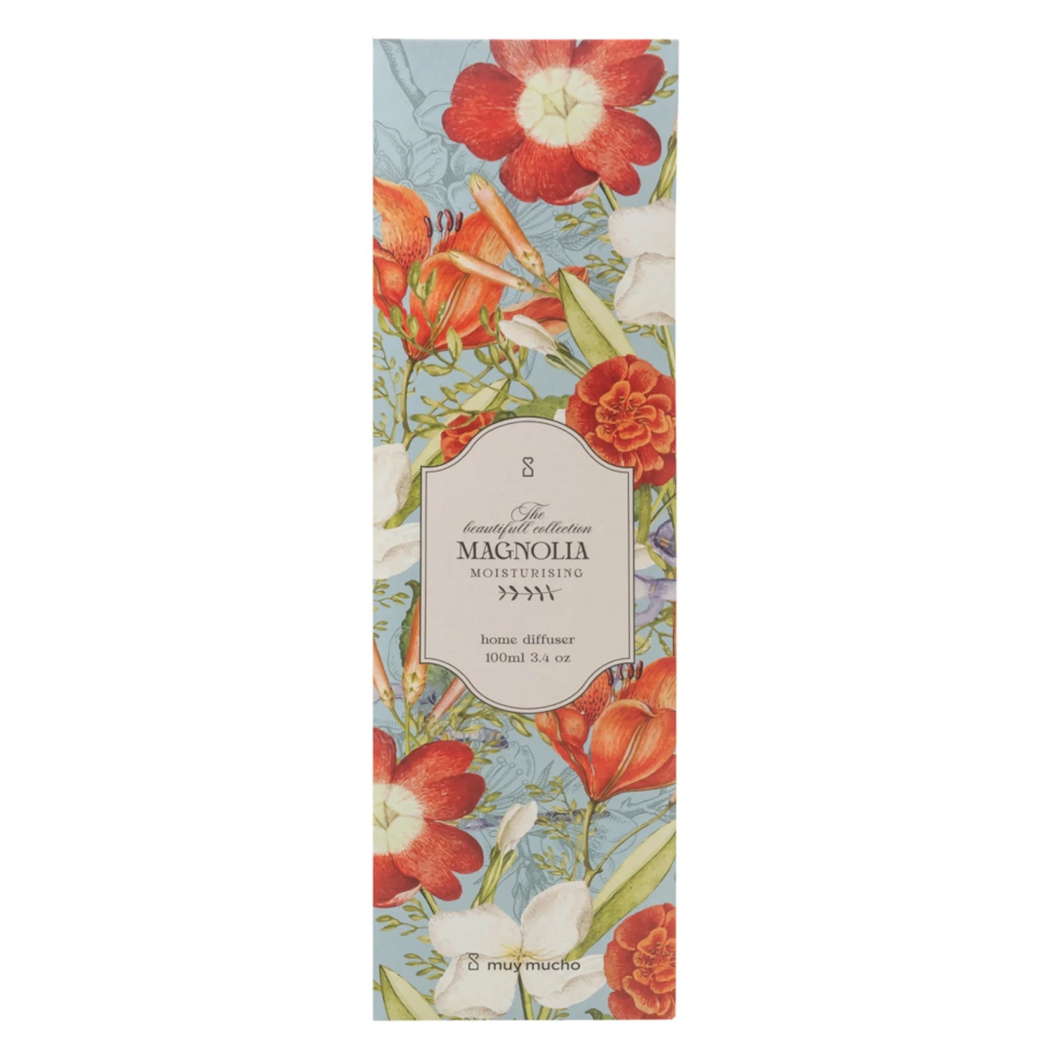 Packaging de mikado con olor a magnolia 100ml