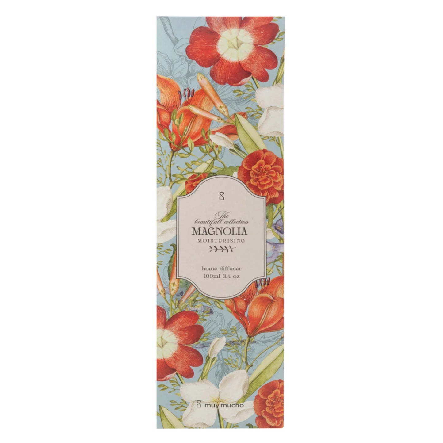 Packaging de mikado con olor a magnolia 100ml