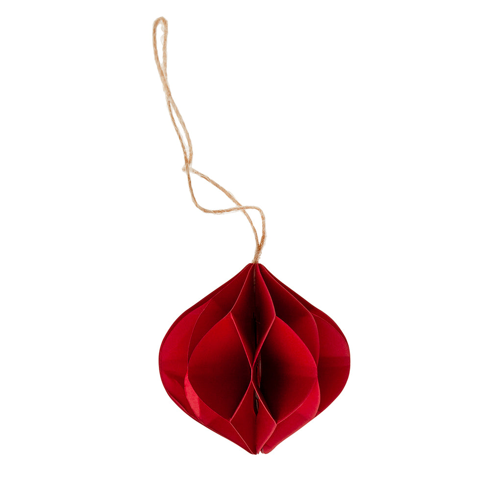 Red Origami Ball with Magnet | only at muy mucho