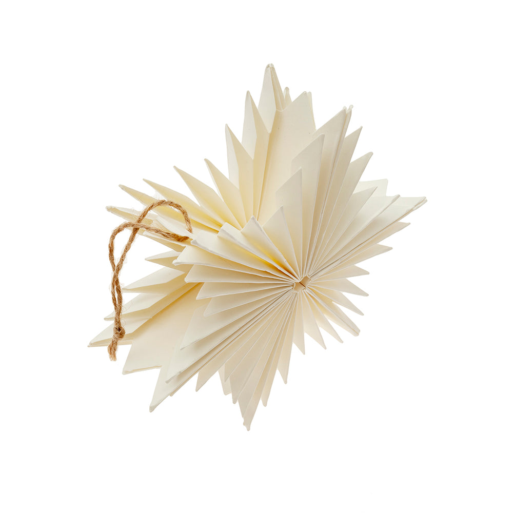 Origami bloemhanger wit | alleen bij muy mucho