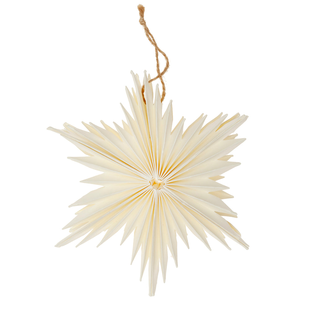 Origami bloemhanger wit | alleen bij muy mucho
