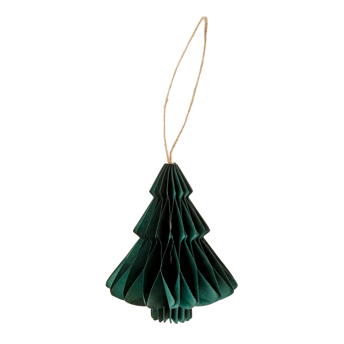 Groene origami kerstboom van papier | alleen bij muy mucho