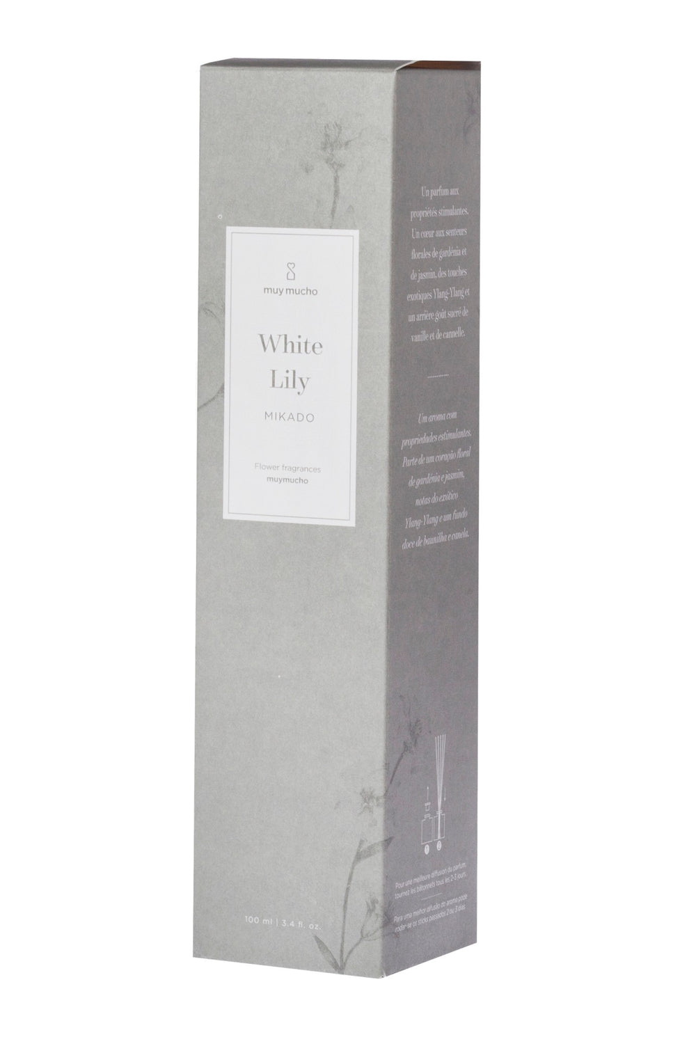 muy mucho white lily Mikado White Lily - Difusor en Sticks